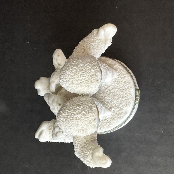 Snowbabies Trinket Box Twins 4" Snow Angels Figure Ice Skating Figurine CLEAN - Picture 8 of 11